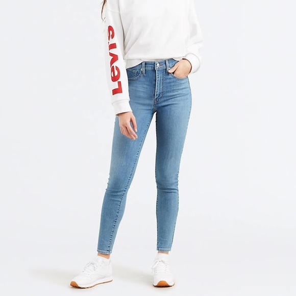 Levi’s Super Skinny High Waisted Jeans - Picture 1 of 7